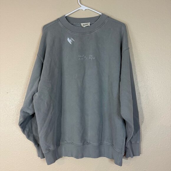 Elwood grey & white kingdom movement crewneck medium - Picture 1 of 7